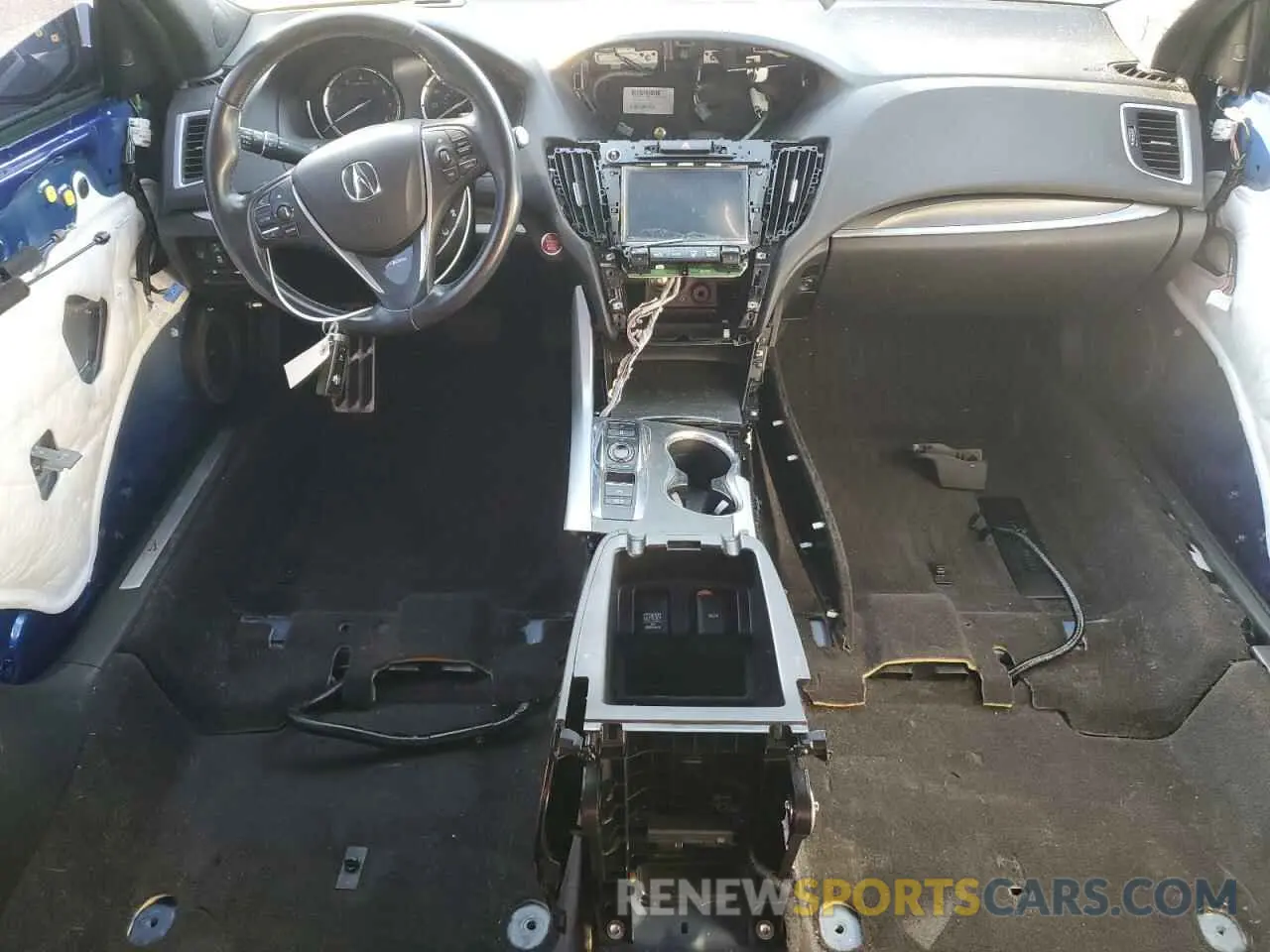 8 Photograph of a damaged car 19UUB2F62KA001247 ACURA TLX 2019