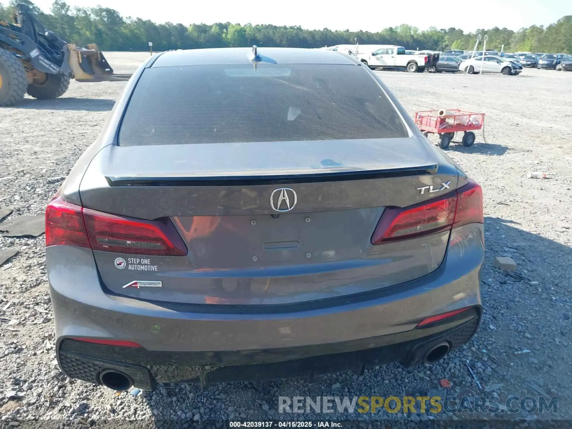 16 Photograph of a damaged car 19UUB2F62KA006920 ACURA TLX 2019