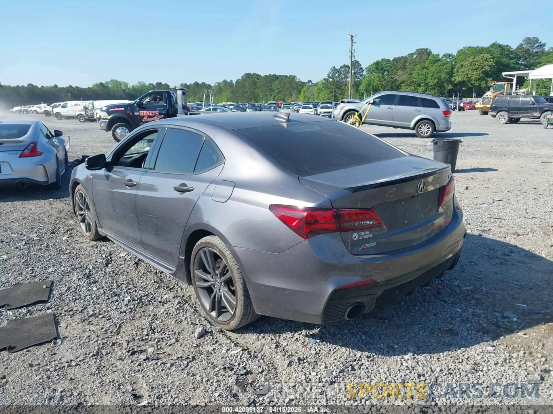 3 Photograph of a damaged car 19UUB2F62KA006920 ACURA TLX 2019