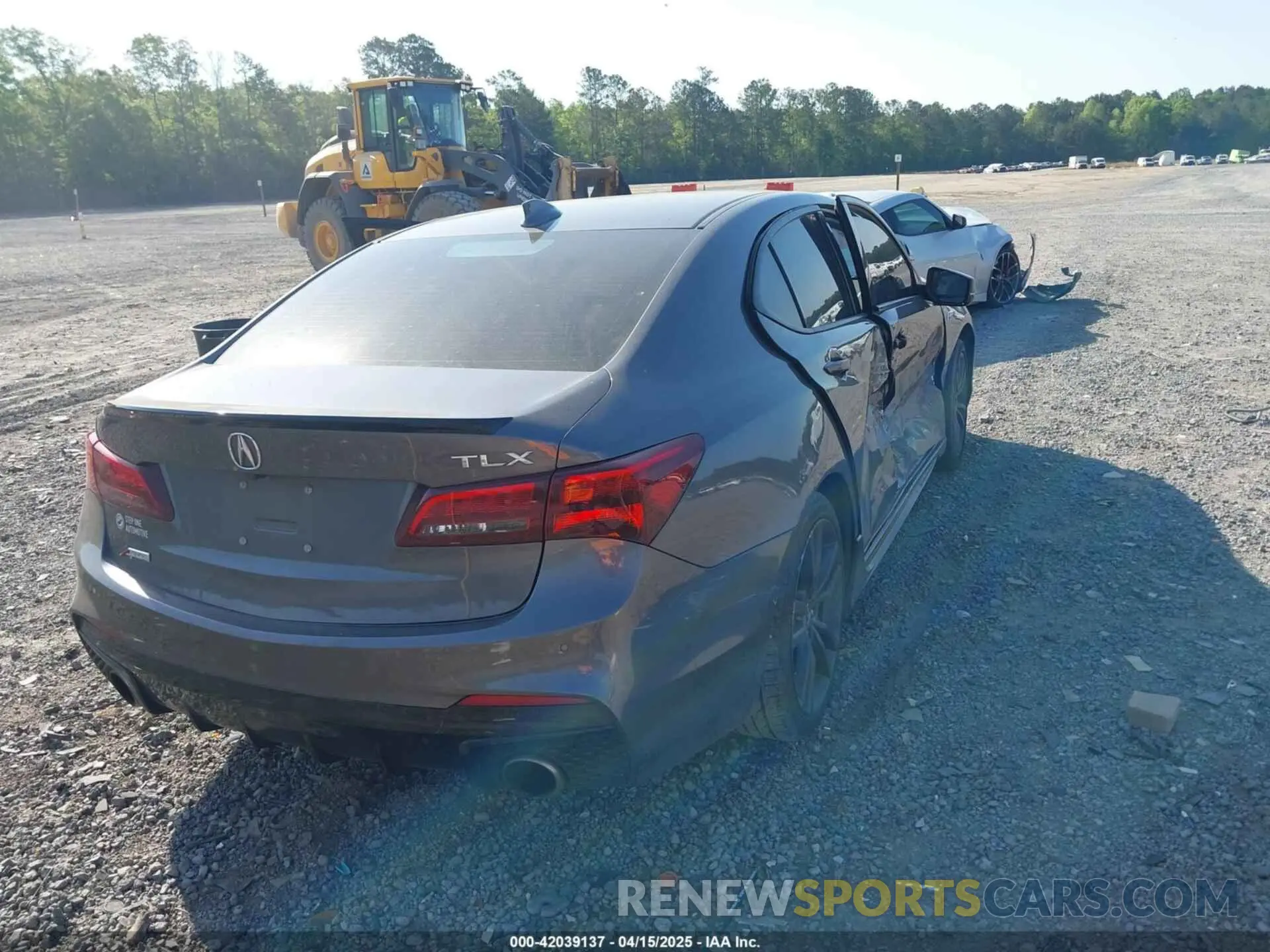 4 Photograph of a damaged car 19UUB2F62KA006920 ACURA TLX 2019