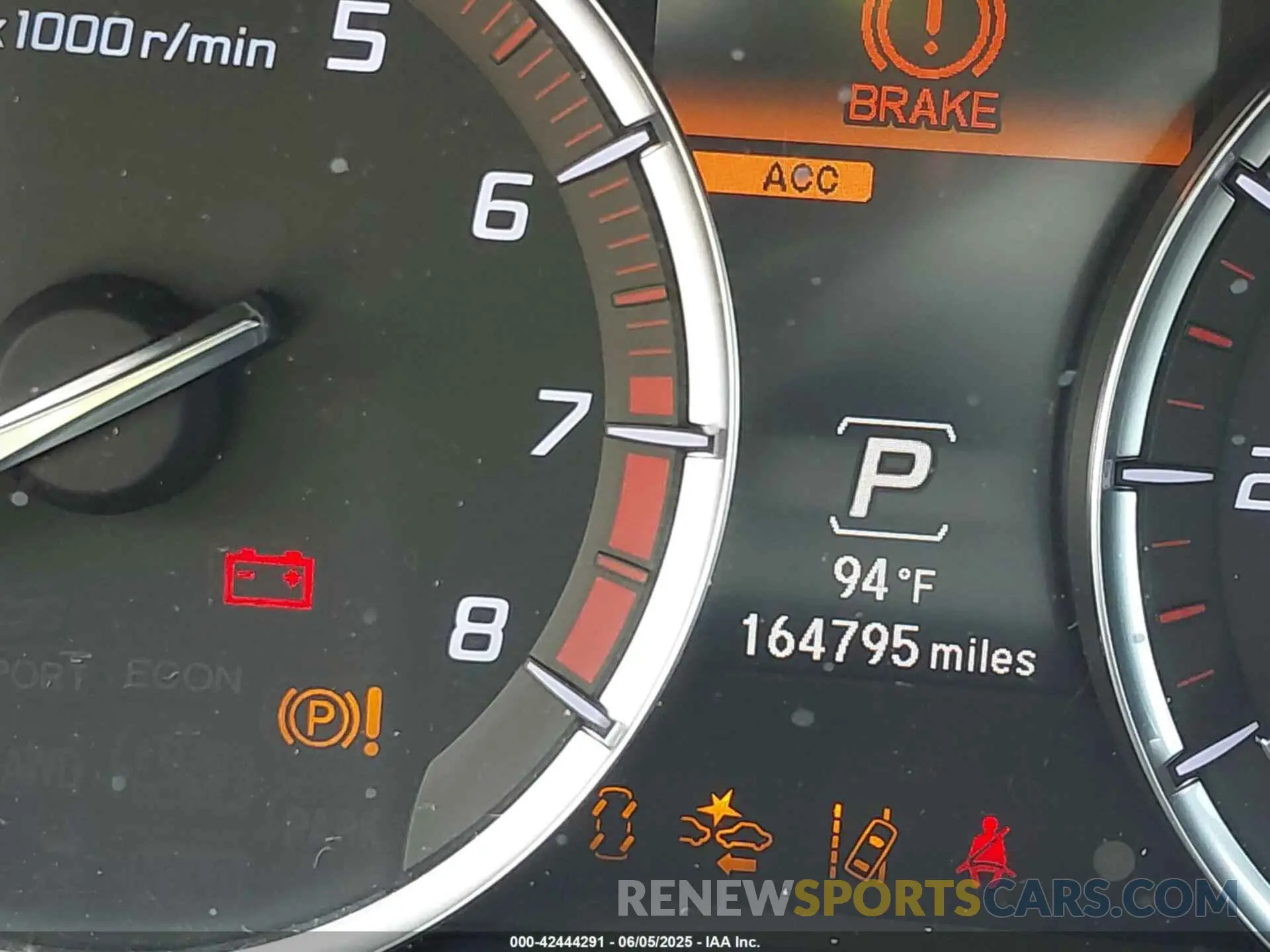 7 Photograph of a damaged car 19UUB2F62KA007114 ACURA TLX 2019