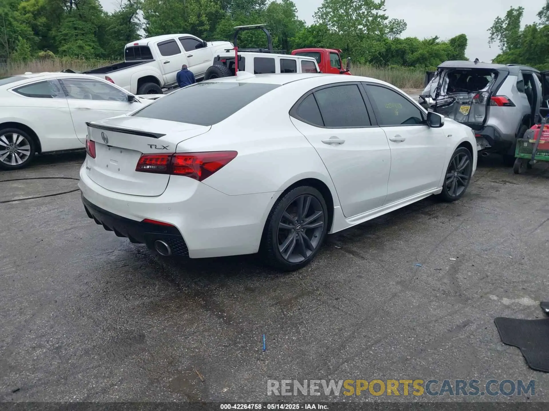 4 Photograph of a damaged car 19UUB2F63KA004061 ACURA TLX 2019