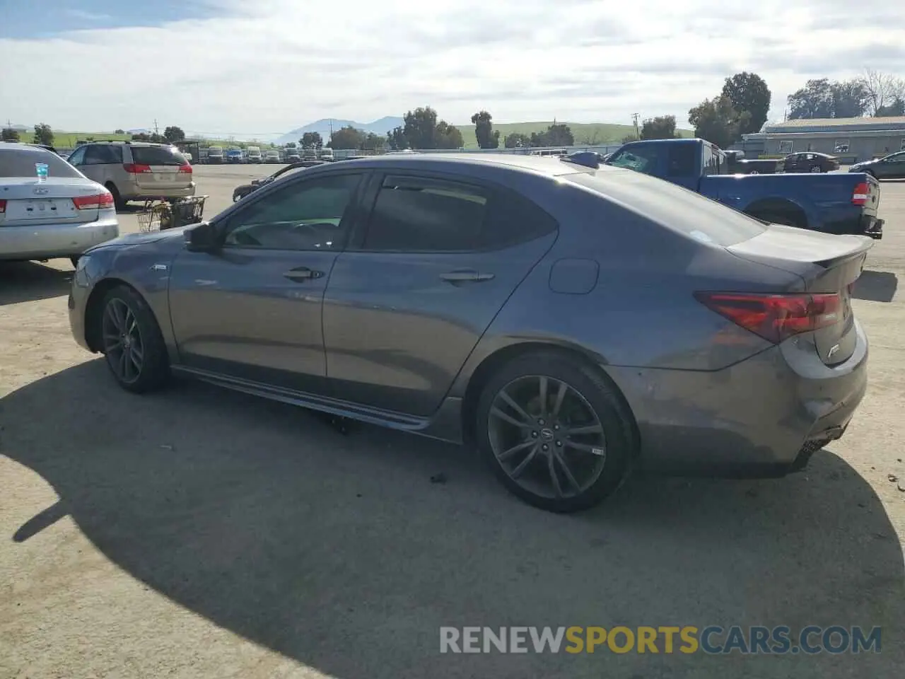 2 Photograph of a damaged car 19UUB2F64KA005039 ACURA TLX 2019