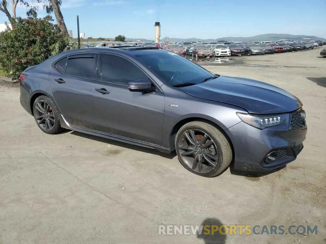 4 Photograph of a damaged car 19UUB2F64KA005039 ACURA TLX 2019