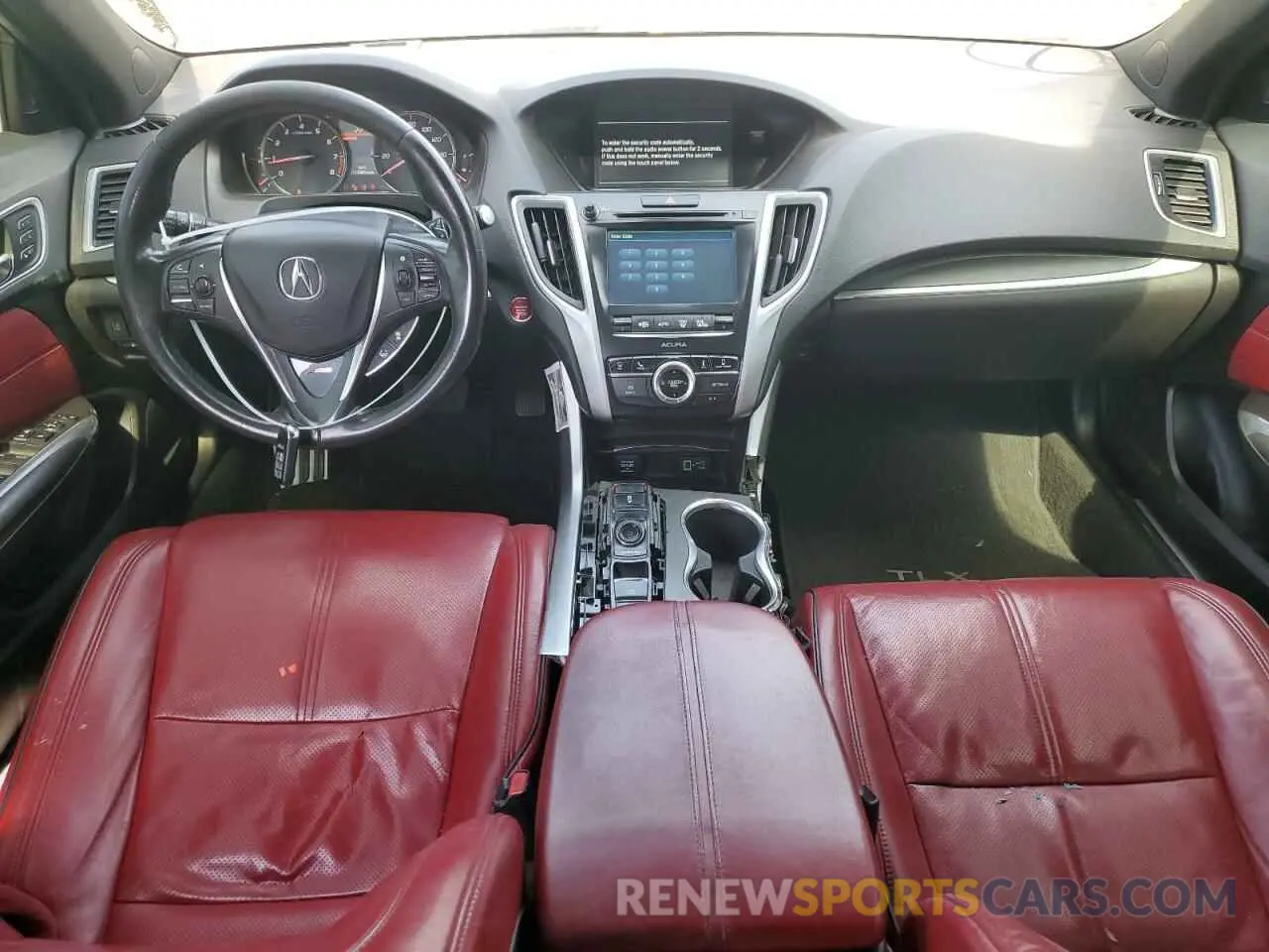 8 Photograph of a damaged car 19UUB2F64KA005039 ACURA TLX 2019