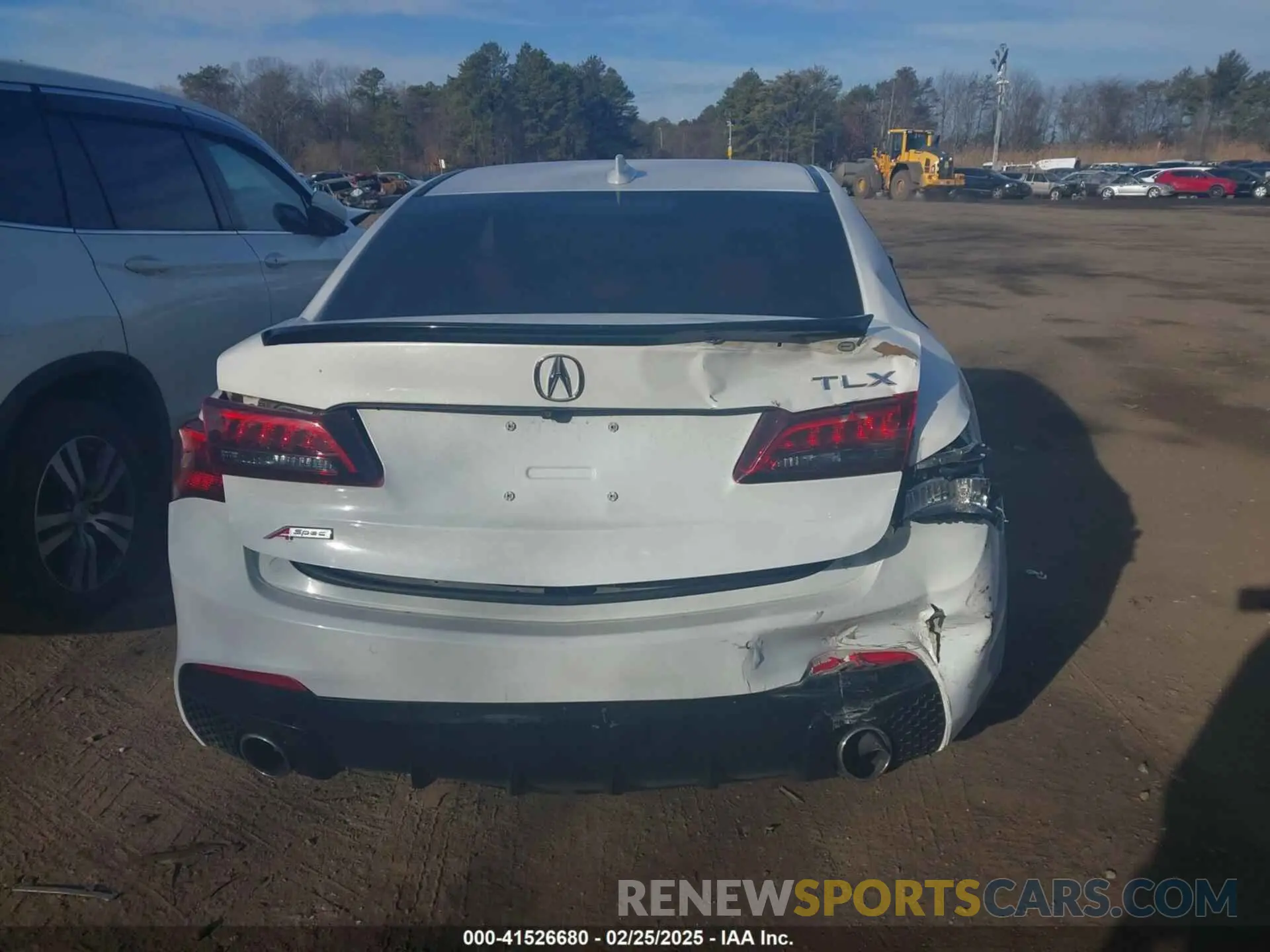 16 Photograph of a damaged car 19UUB2F65KA001243 ACURA TLX 2019