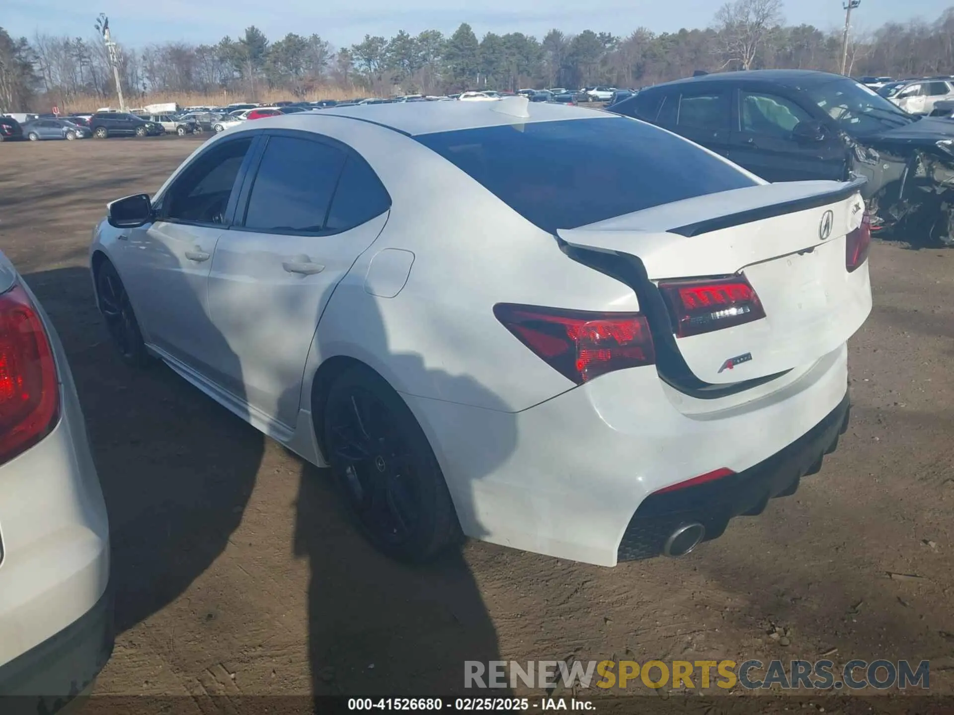 3 Photograph of a damaged car 19UUB2F65KA001243 ACURA TLX 2019