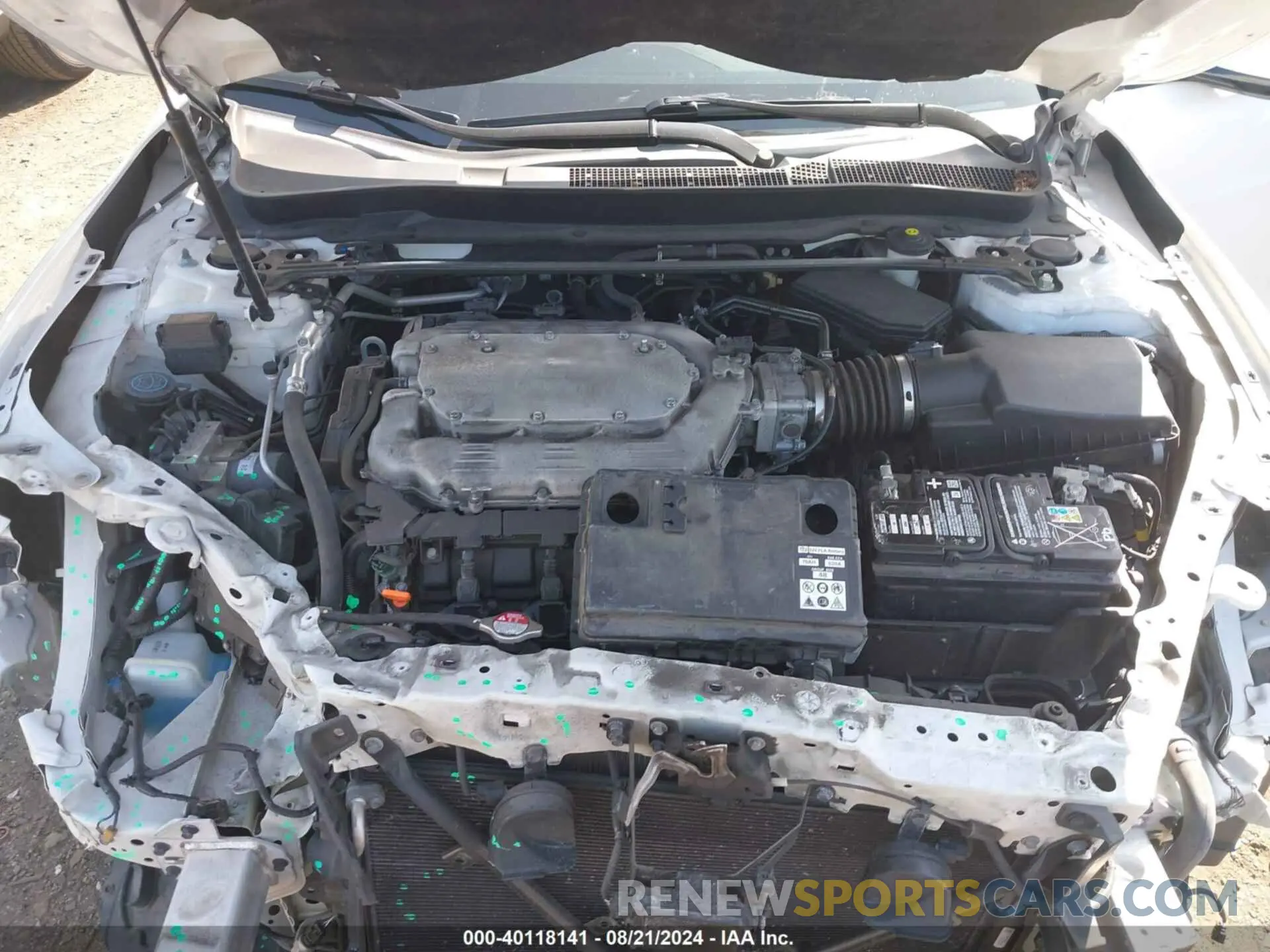 10 Photograph of a damaged car 19UUB2F66KA003762 ACURA TLX 2019