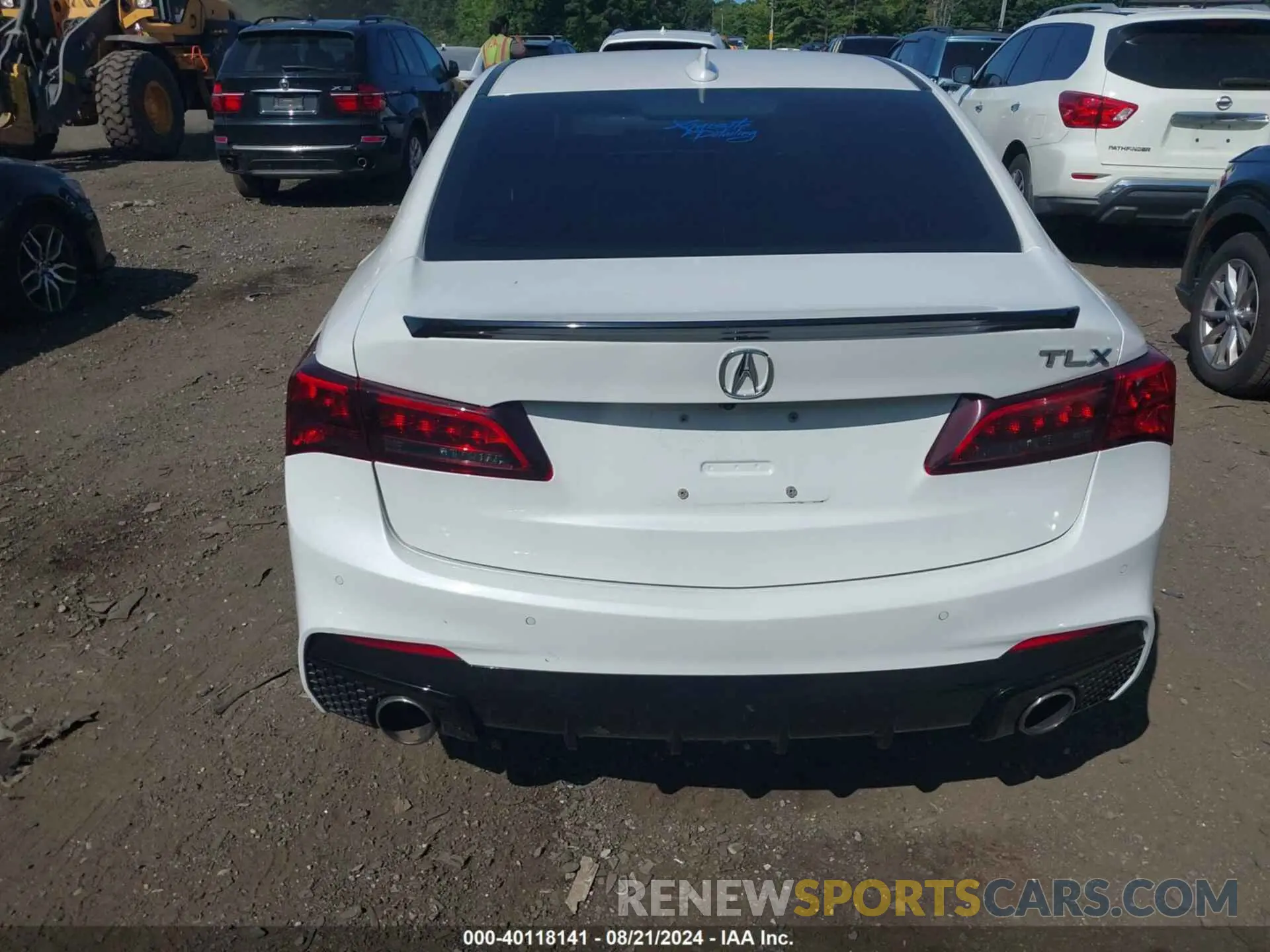 16 Photograph of a damaged car 19UUB2F66KA003762 ACURA TLX 2019
