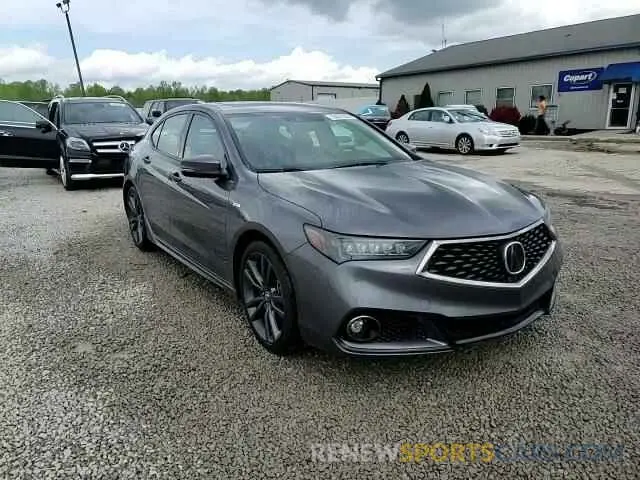 14 Photograph of a damaged car 19UUB2F66KA006855 ACURA TLX 2019