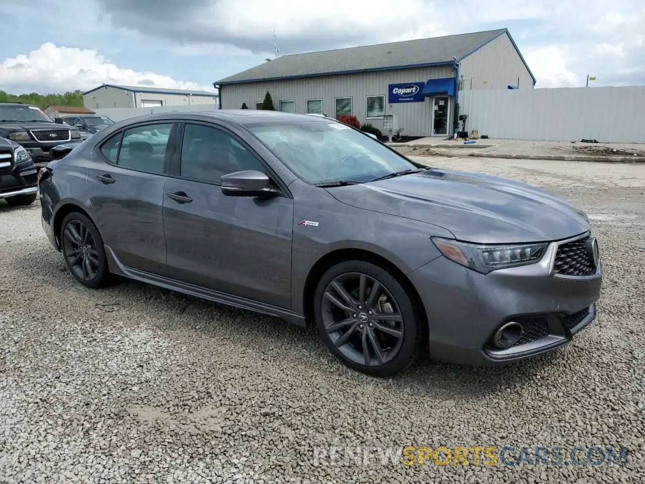 4 Photograph of a damaged car 19UUB2F66KA006855 ACURA TLX 2019