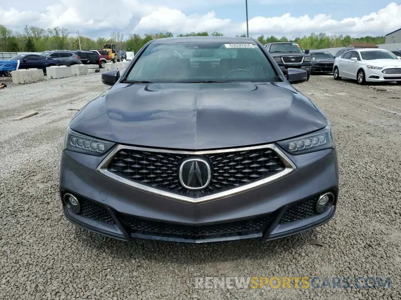 5 Photograph of a damaged car 19UUB2F66KA006855 ACURA TLX 2019