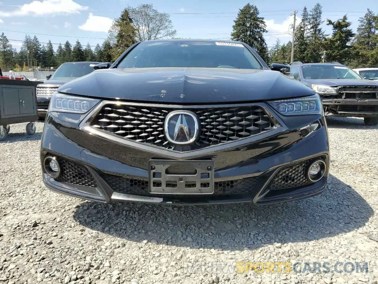 5 Photograph of a damaged car 19UUB2F69KA000449 ACURA TLX 2019