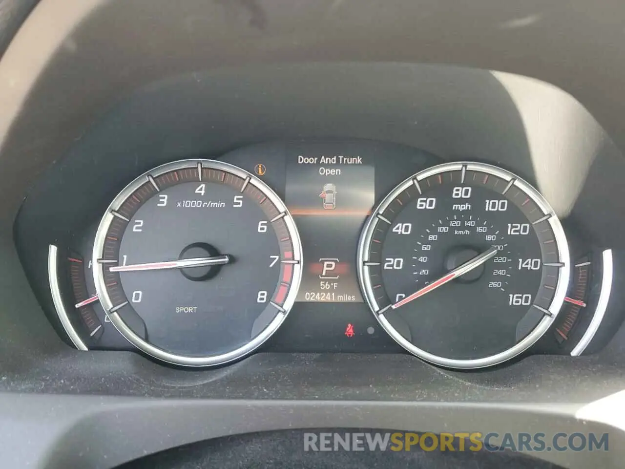 9 Photograph of a damaged car 19UUB2F69KA000449 ACURA TLX 2019