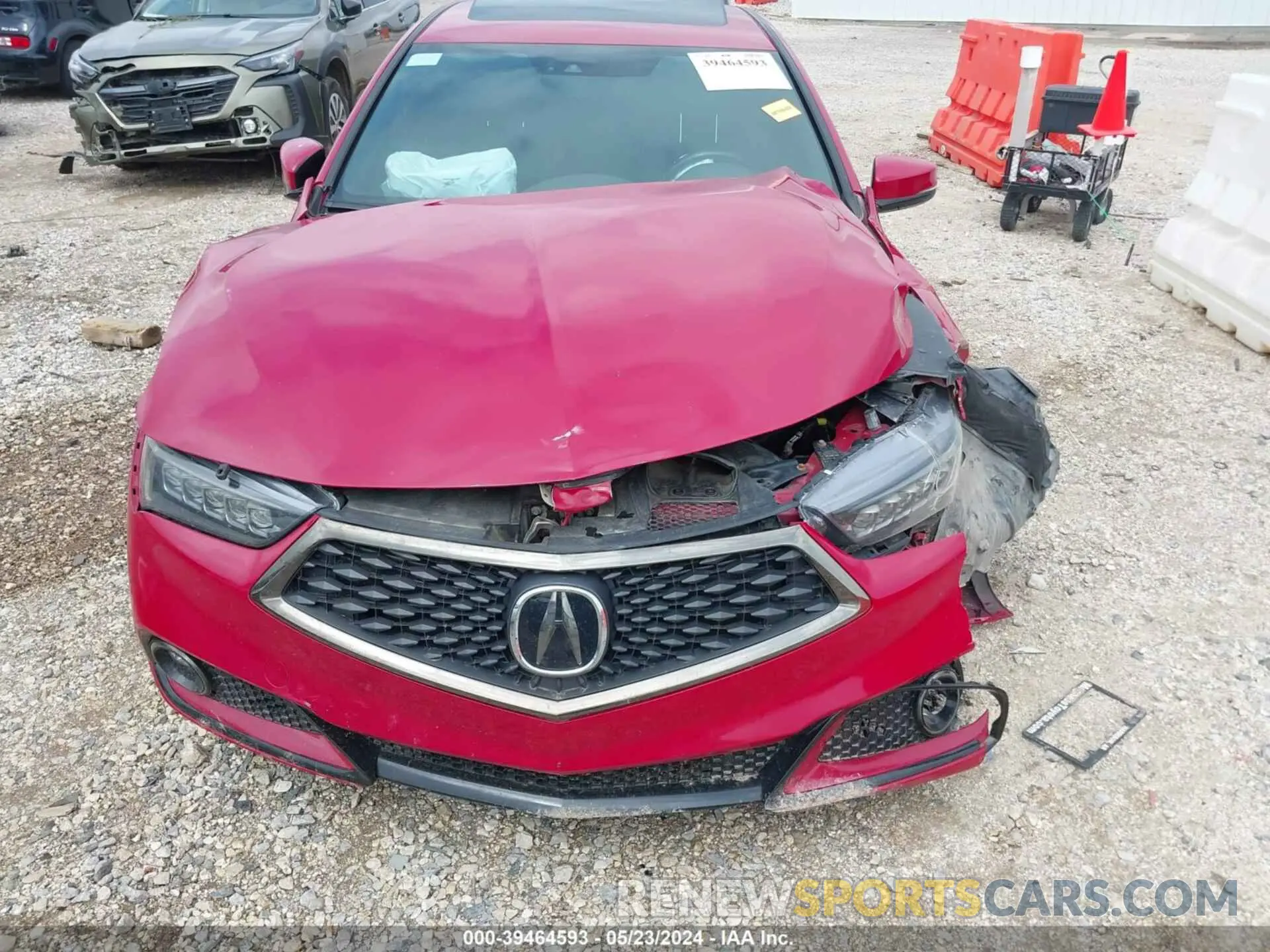 10 Photograph of a damaged car 19UUB2F69KA003271 ACURA TLX 2019