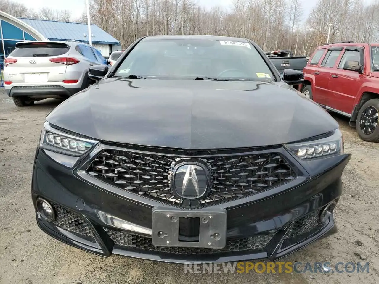 5 Photograph of a damaged car 19UUB2F69KA007613 ACURA TLX 2019