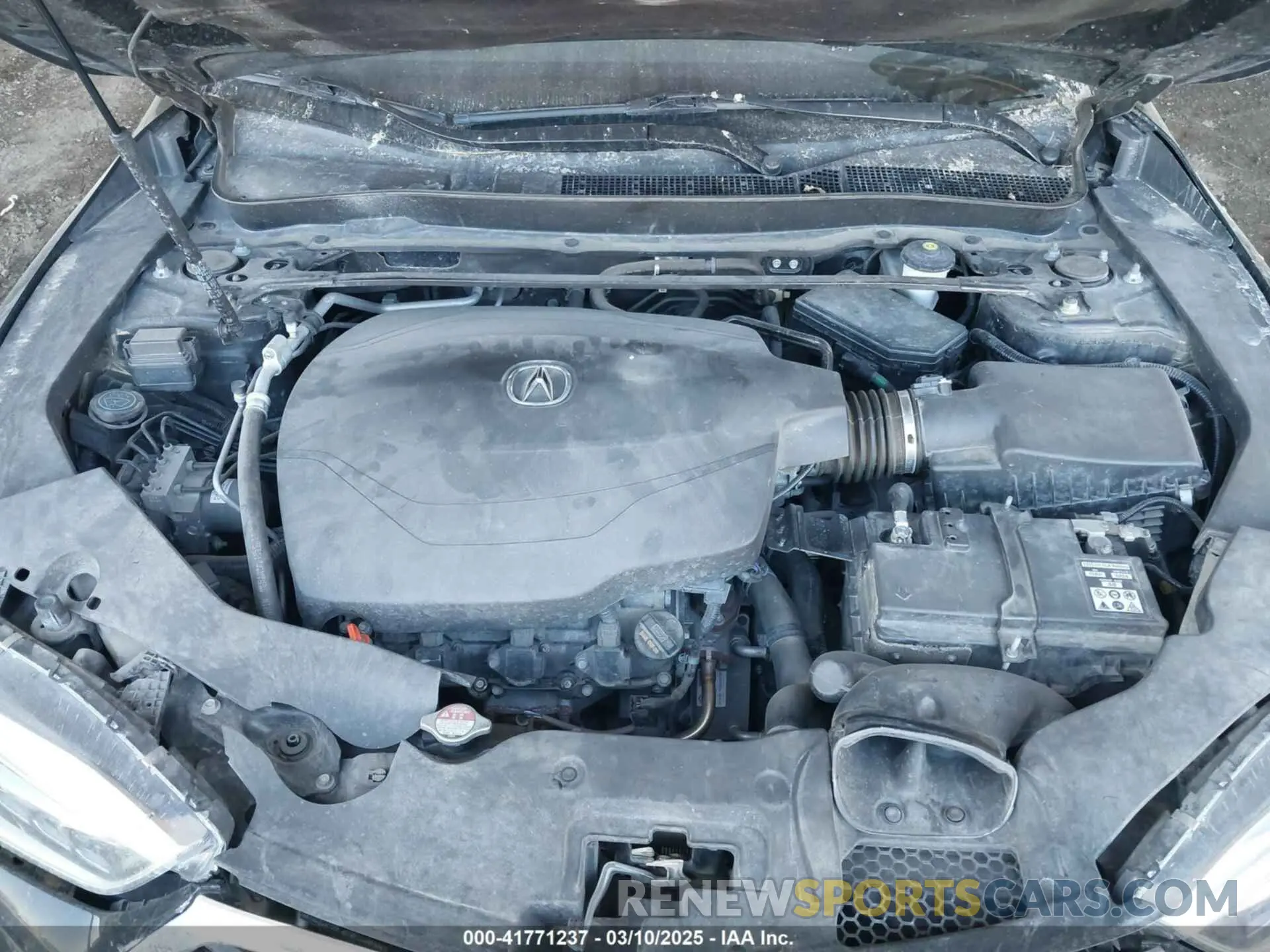 10 Photograph of a damaged car 19UUB2F85KA007870 ACURA TLX 2019