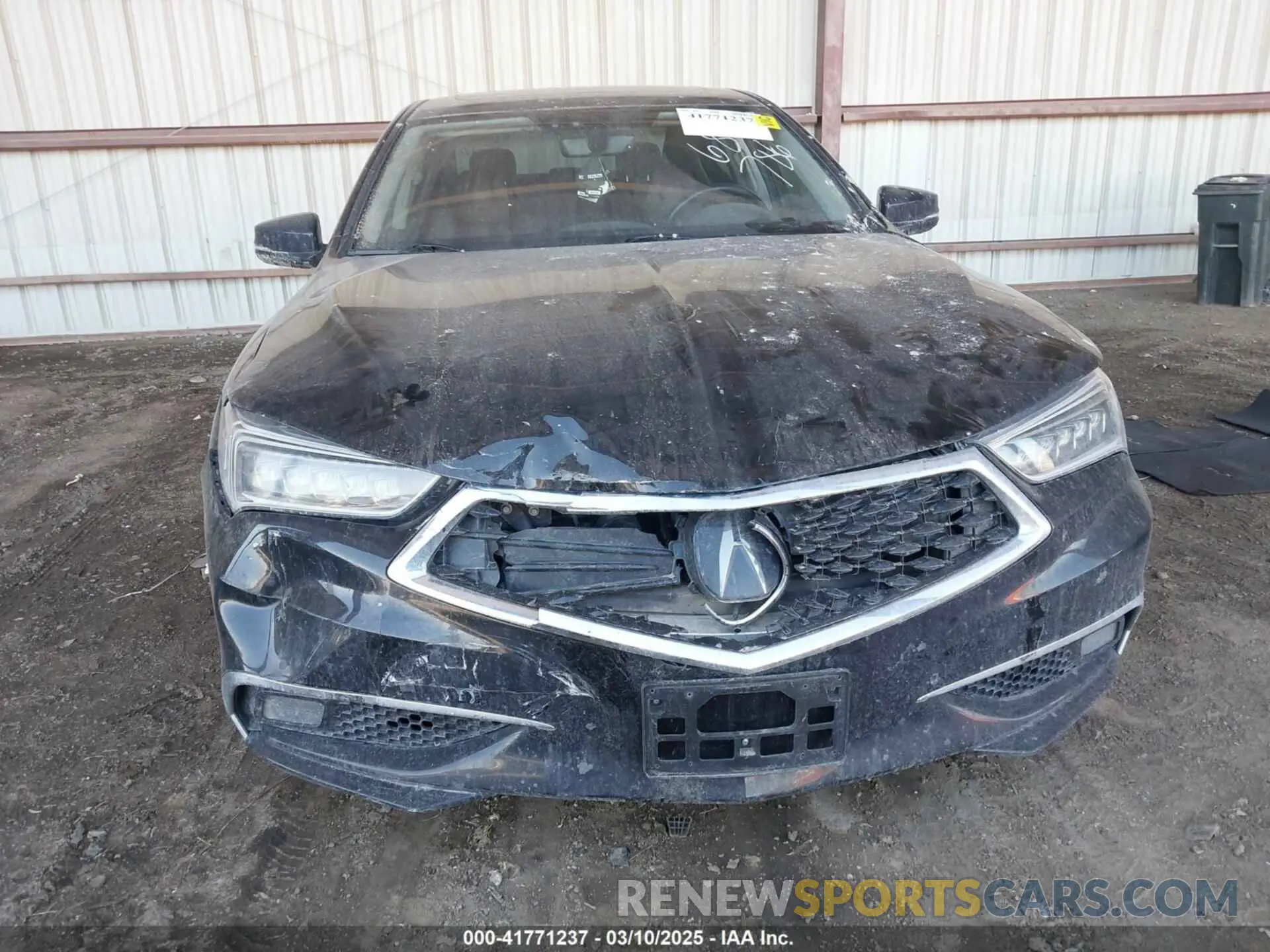 12 Photograph of a damaged car 19UUB2F85KA007870 ACURA TLX 2019