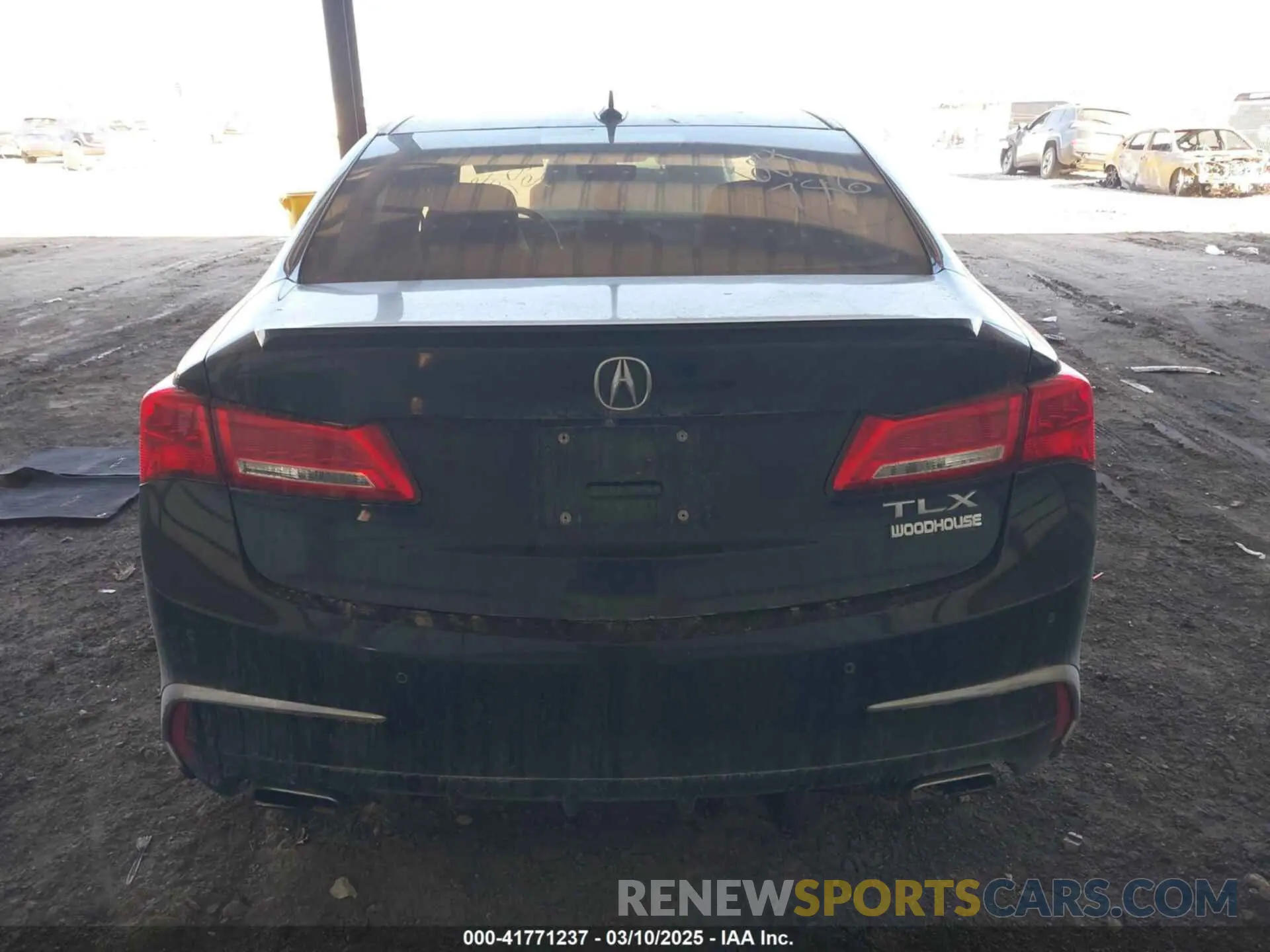 16 Photograph of a damaged car 19UUB2F85KA007870 ACURA TLX 2019