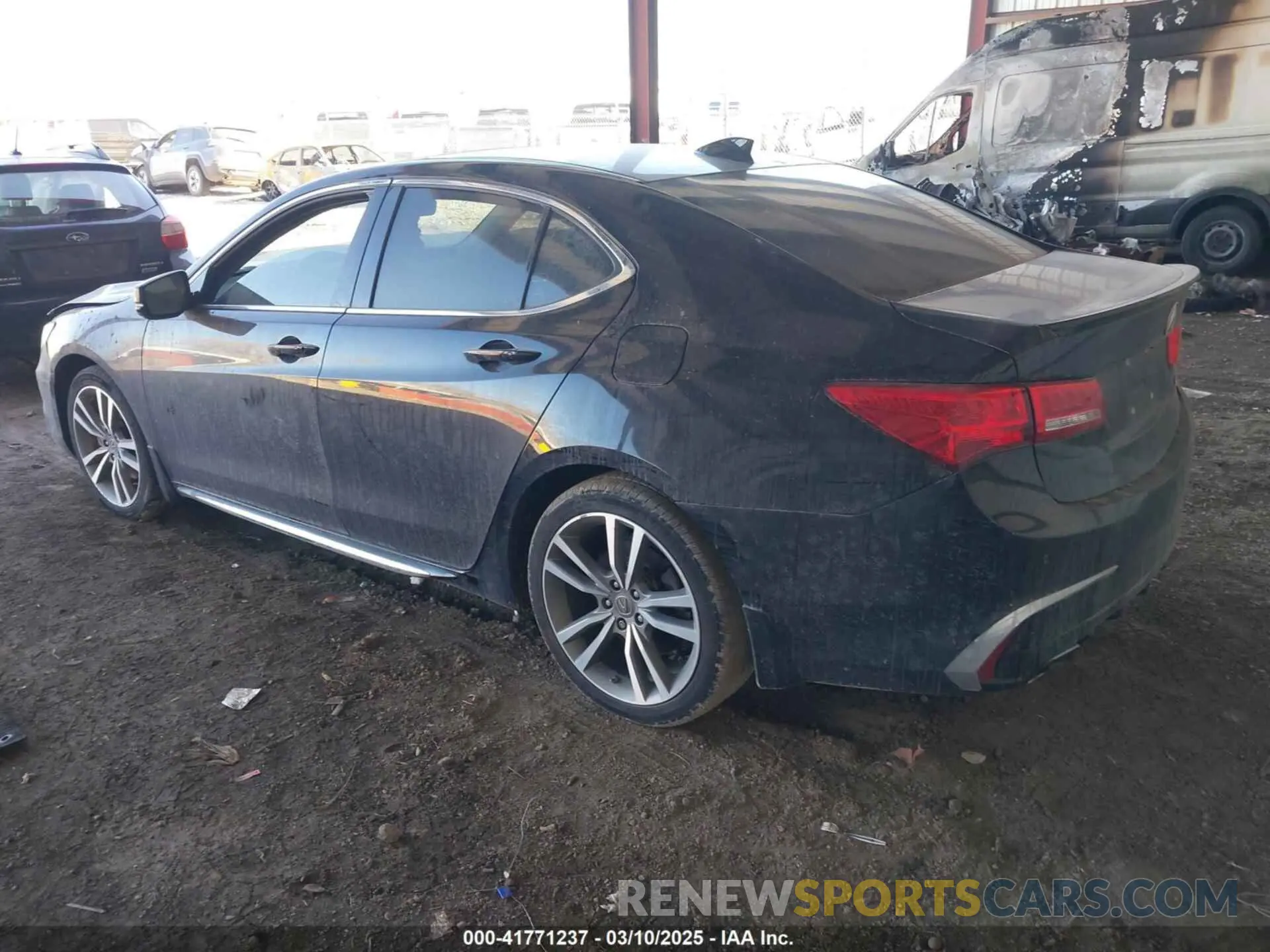 3 Photograph of a damaged car 19UUB2F85KA007870 ACURA TLX 2019