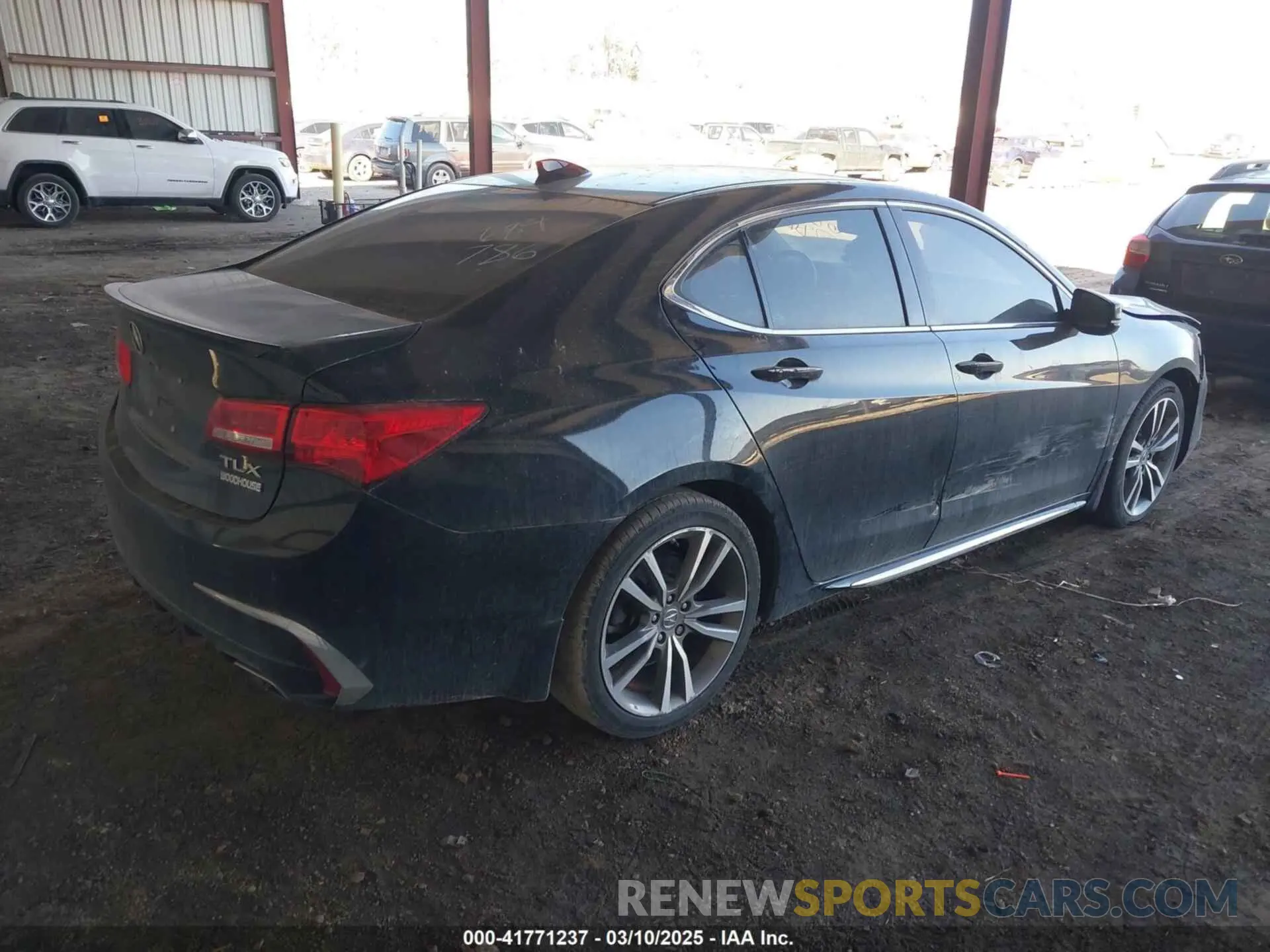 4 Photograph of a damaged car 19UUB2F85KA007870 ACURA TLX 2019