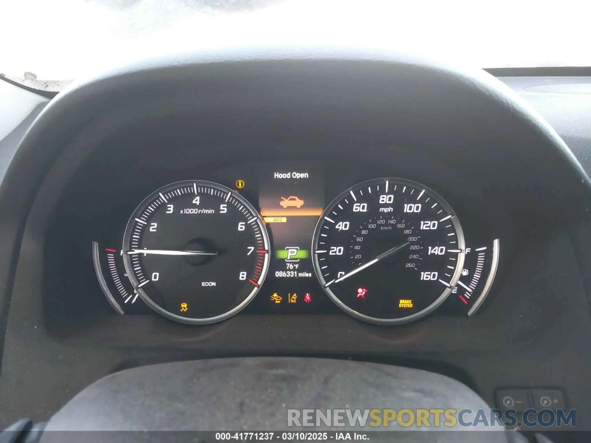 7 Photograph of a damaged car 19UUB2F85KA007870 ACURA TLX 2019