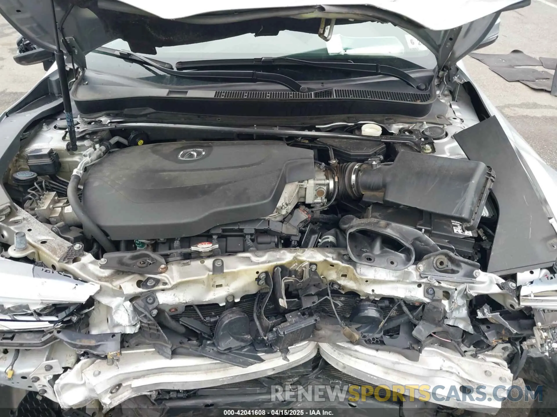 10 Photograph of a damaged car 19UUB3F34KA007157 ACURA TLX 2019