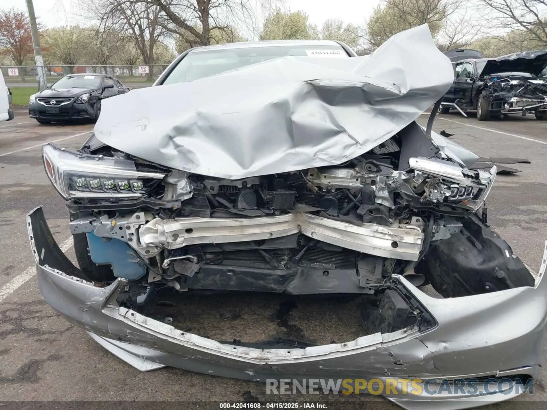12 Photograph of a damaged car 19UUB3F34KA007157 ACURA TLX 2019