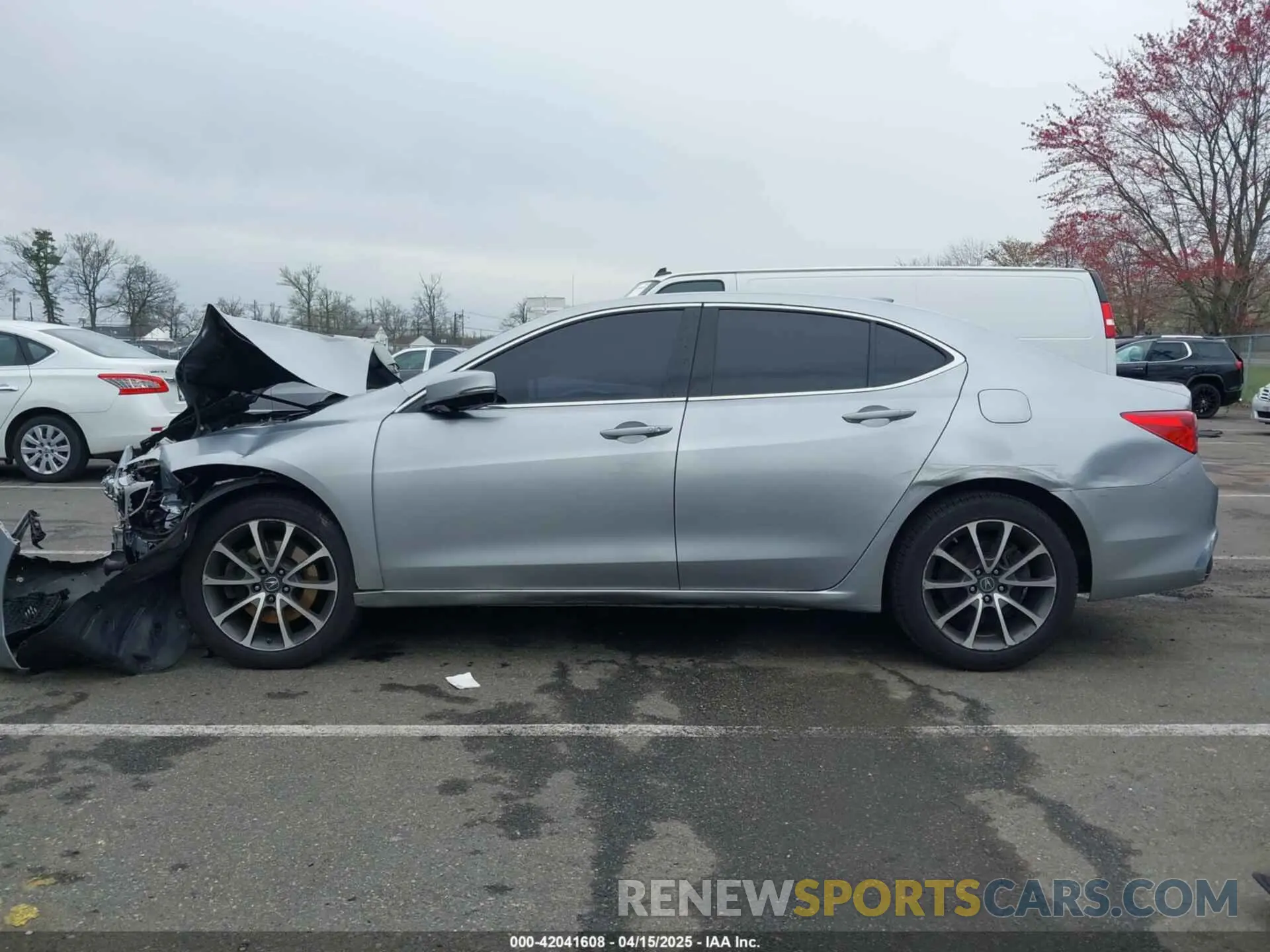 14 Photograph of a damaged car 19UUB3F34KA007157 ACURA TLX 2019