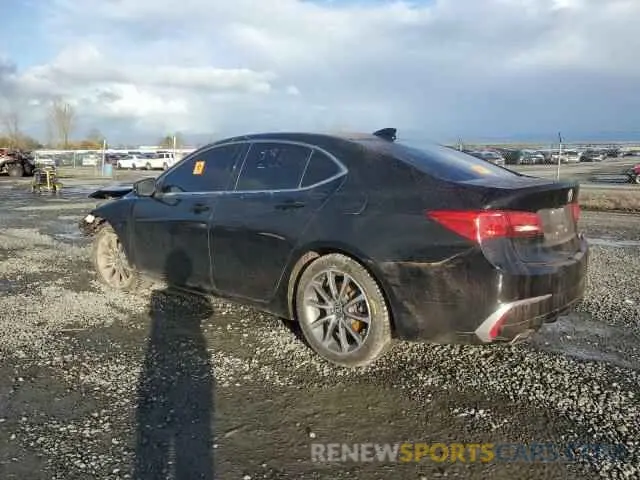 2 Photograph of a damaged car 19UUB3F34KA007272 ACURA TLX 2019