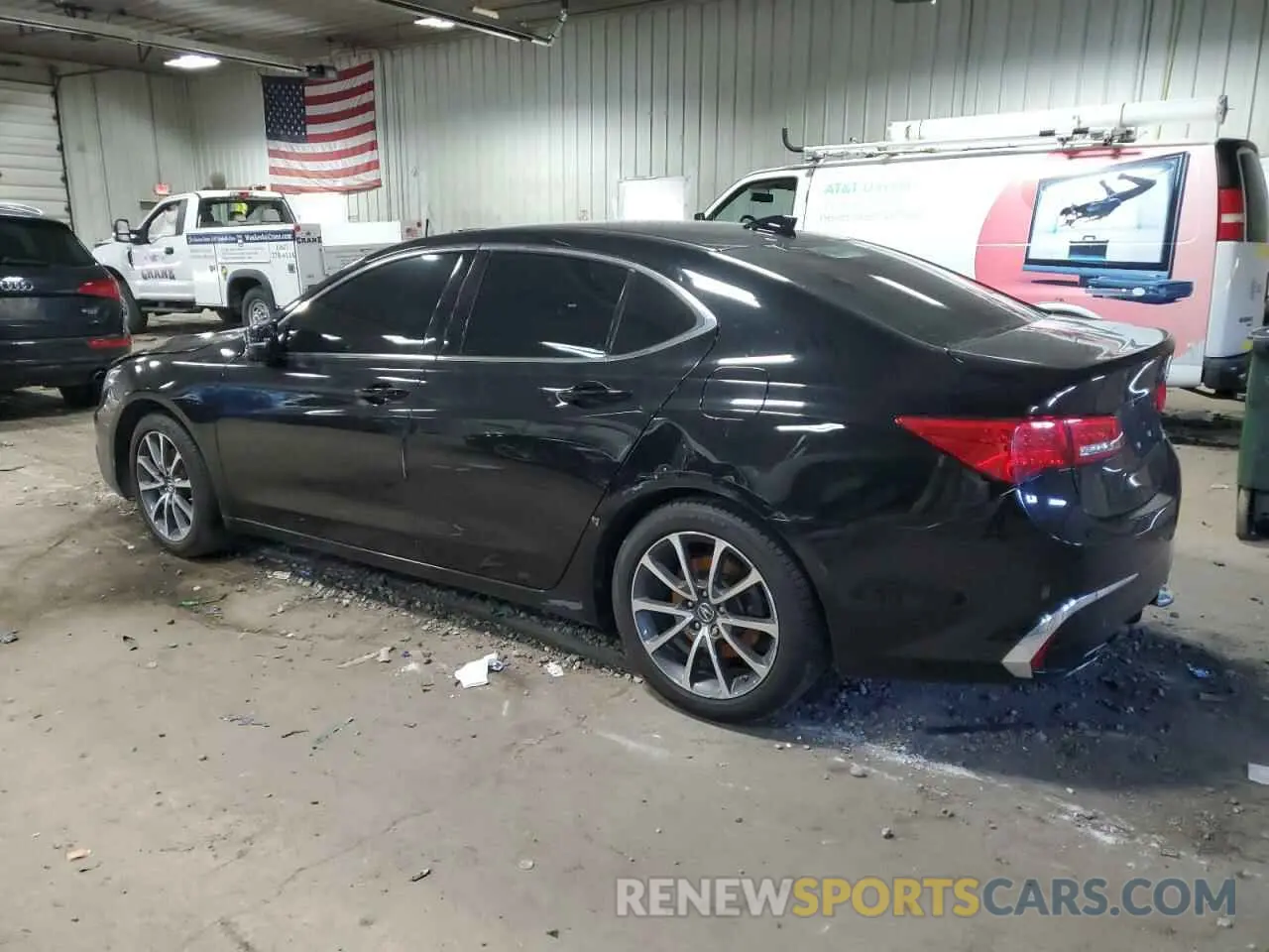 2 Photograph of a damaged car 19UUB3F38KA004536 ACURA TLX 2019