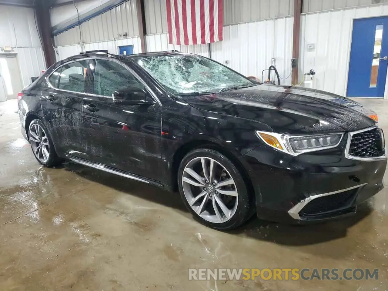 4 Photograph of a damaged car 19UUB3F40KA006032 ACURA TLX 2019