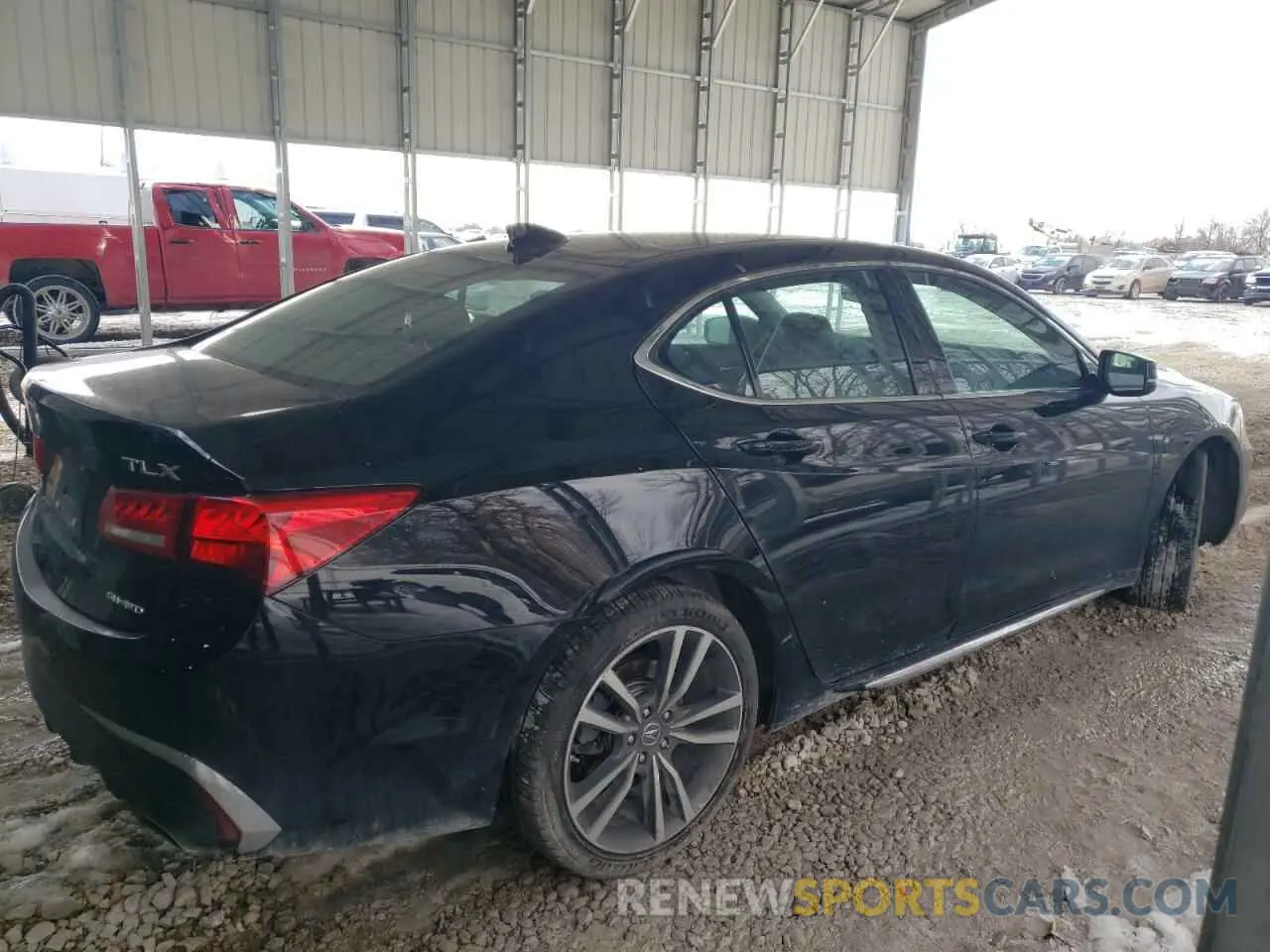 3 Photograph of a damaged car 19UUB3F42KA005559 ACURA TLX 2019