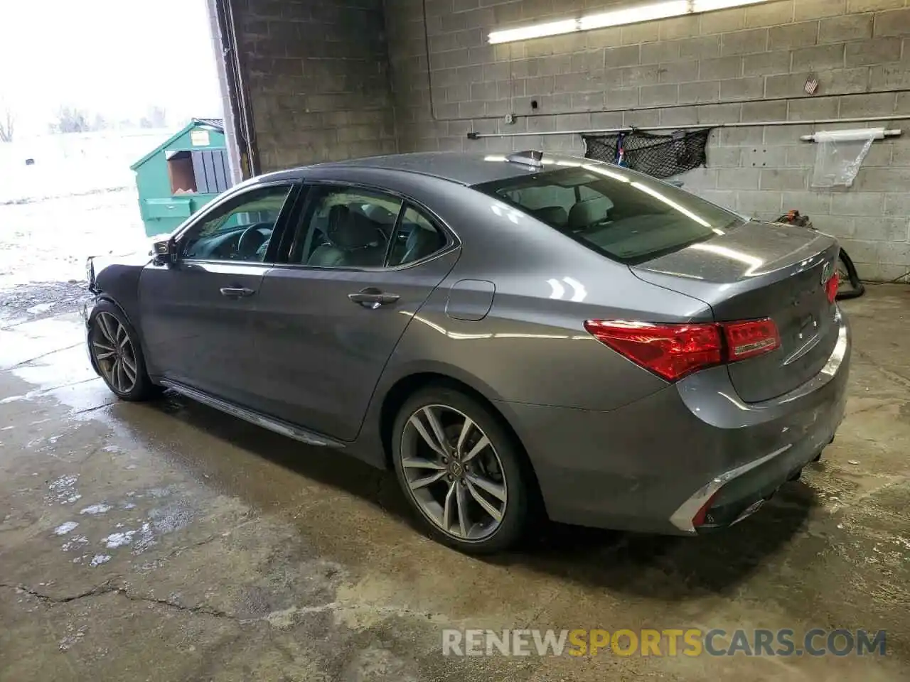 2 Photograph of a damaged car 19UUB3F47KA004942 ACURA TLX 2019