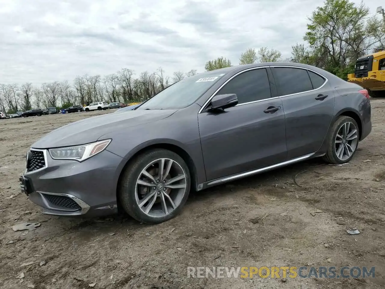 1 Photograph of a damaged car 19UUB3F48KA004948 ACURA TLX 2019