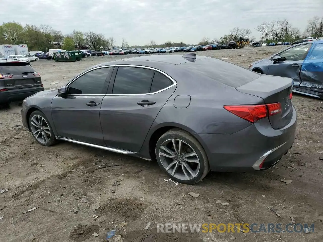 2 Photograph of a damaged car 19UUB3F48KA004948 ACURA TLX 2019