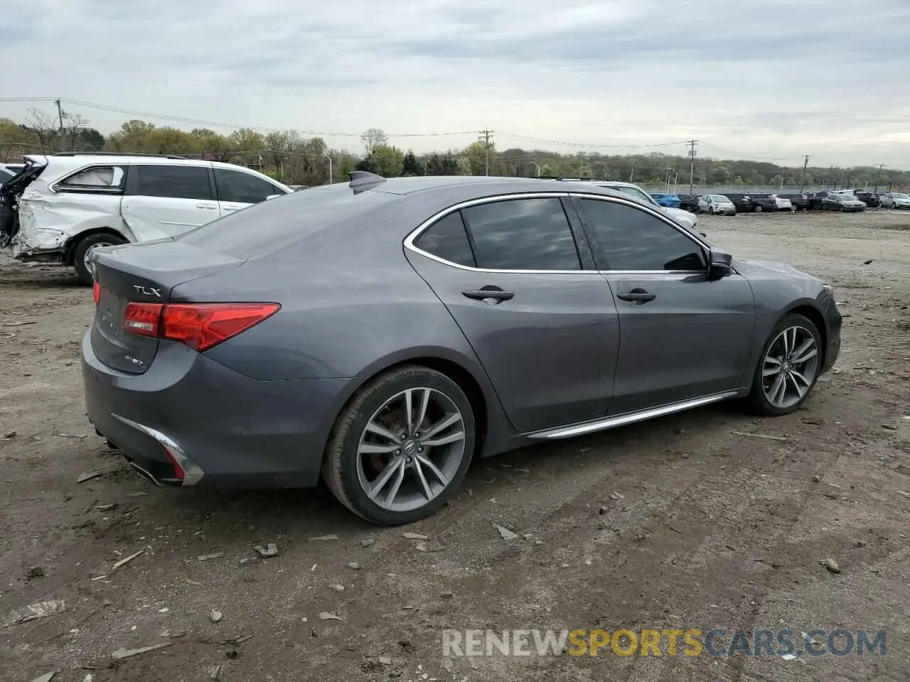 3 Photograph of a damaged car 19UUB3F48KA004948 ACURA TLX 2019