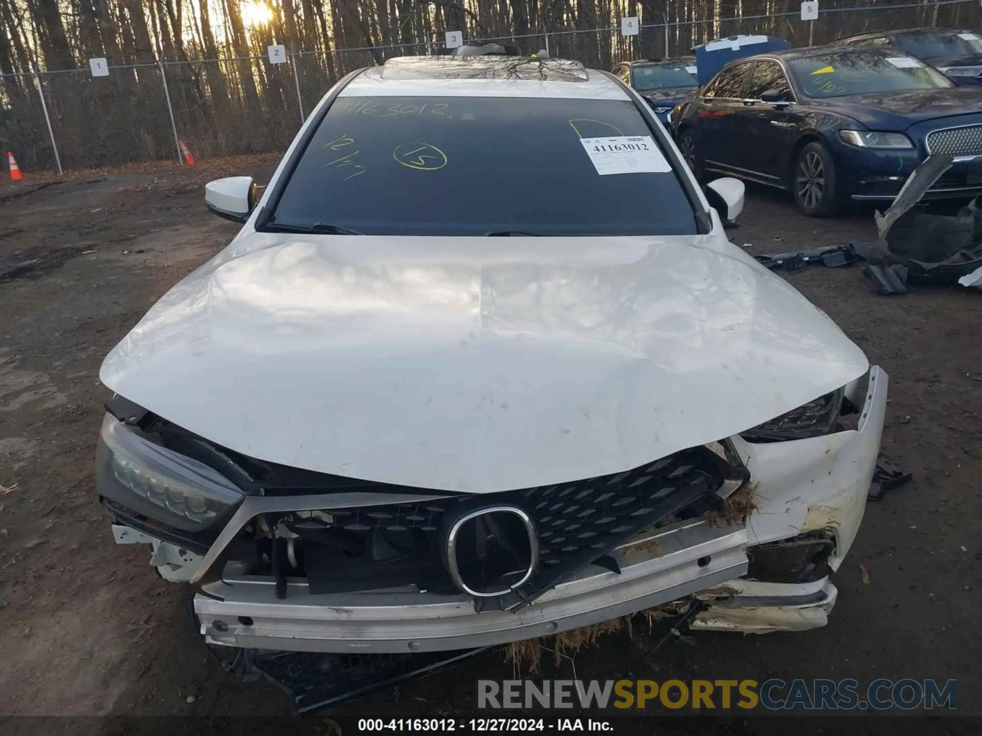 12 Photograph of a damaged car 19UUB3F62KA001769 ACURA TLX 2019