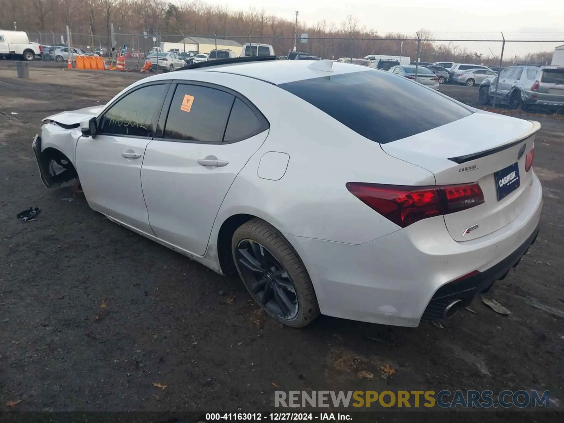 3 Photograph of a damaged car 19UUB3F62KA001769 ACURA TLX 2019