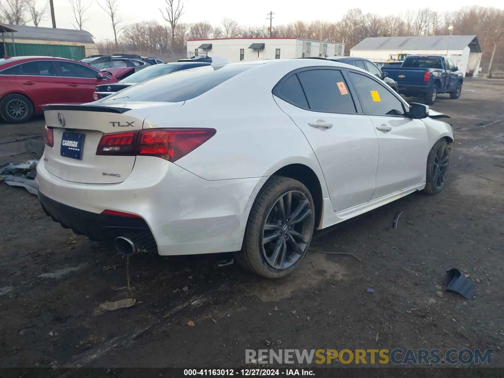 4 Photograph of a damaged car 19UUB3F62KA001769 ACURA TLX 2019