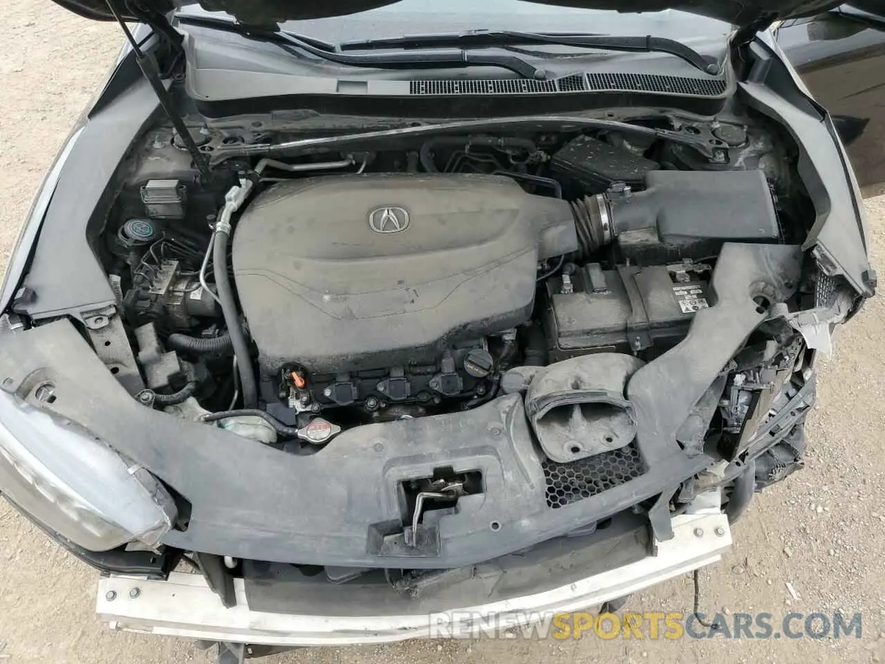 11 Photograph of a damaged car 19UUB3F62KA002596 ACURA TLX 2019