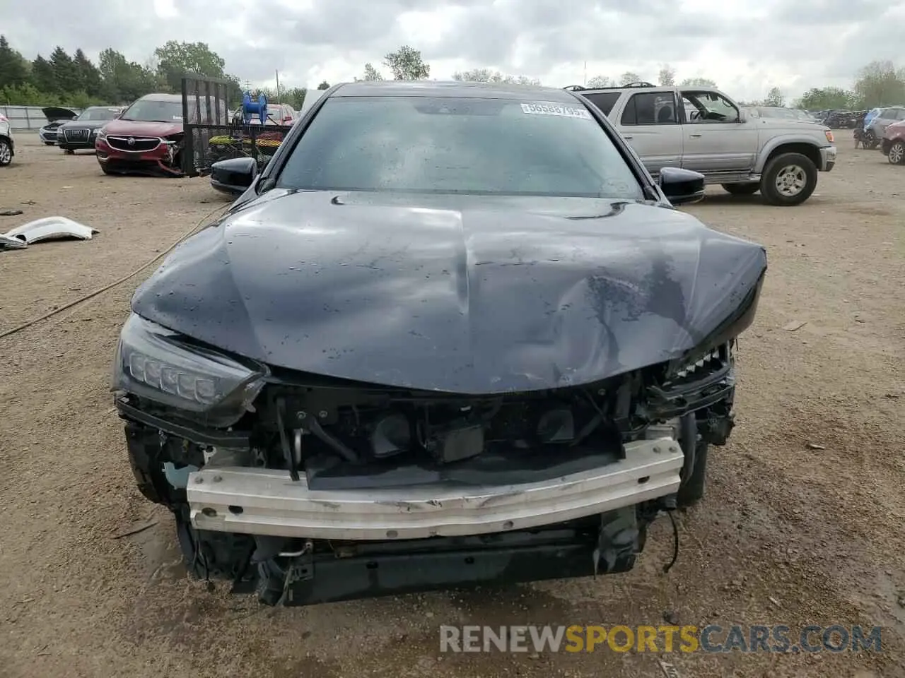 5 Photograph of a damaged car 19UUB3F62KA002596 ACURA TLX 2019