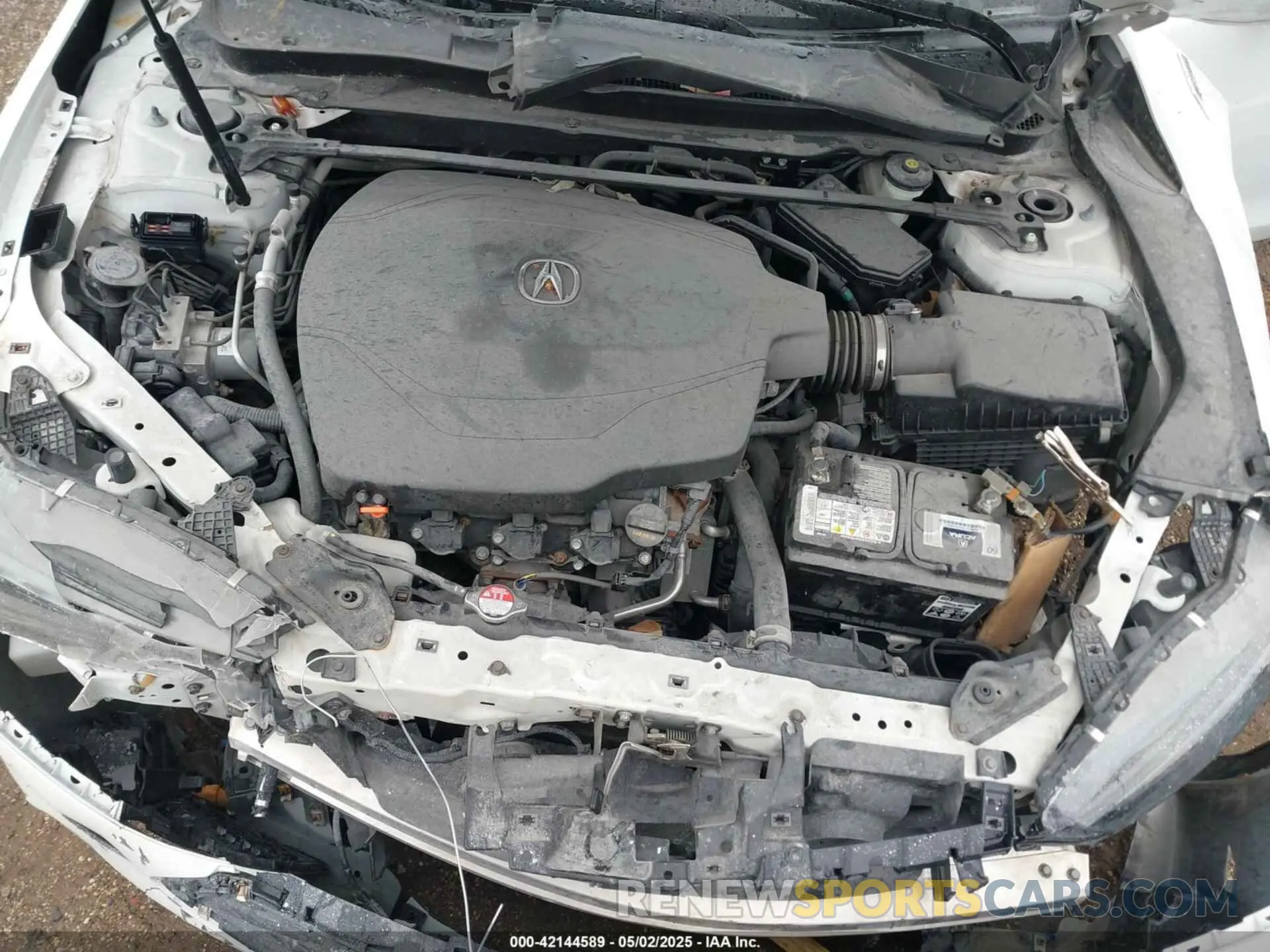 10 Photograph of a damaged car 19UUB3F63KA800671 ACURA TLX 2019