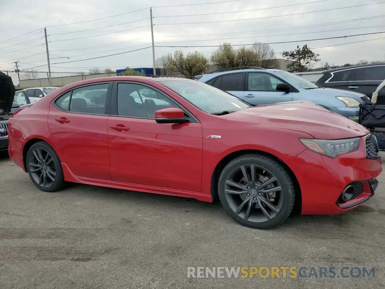 4 Photograph of a damaged car 19UUB3F64KA004642 ACURA TLX 2019