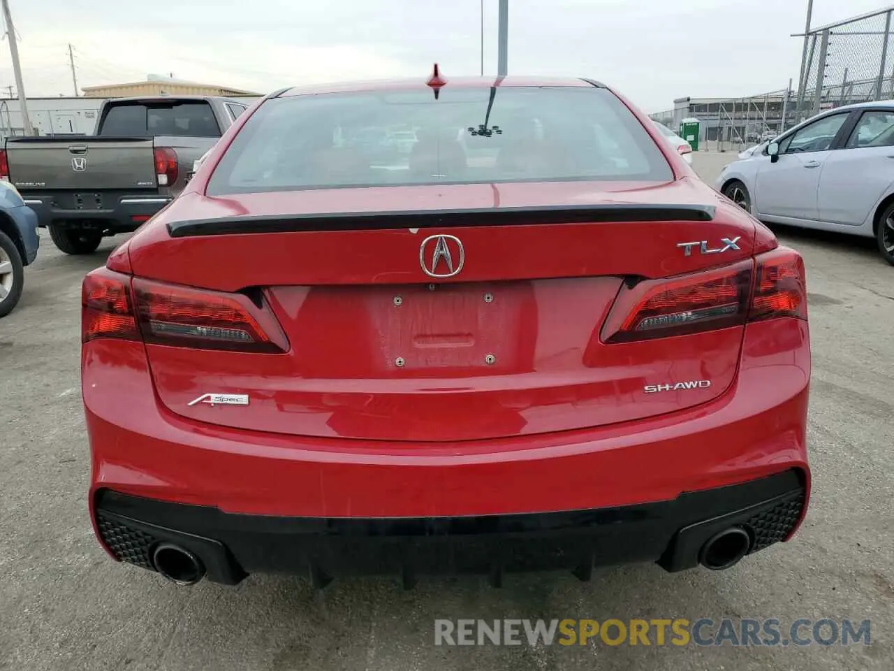 6 Photograph of a damaged car 19UUB3F64KA004642 ACURA TLX 2019