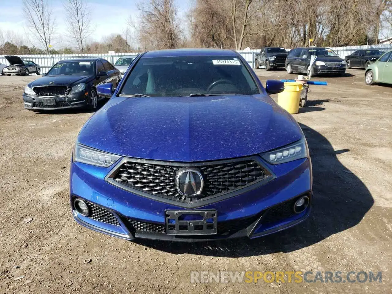 5 Photograph of a damaged car 19UUB3F64KA800324 ACURA TLX 2019