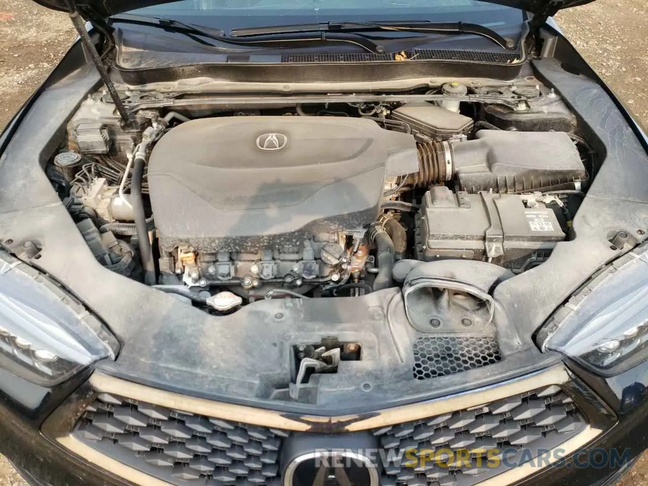11 Photograph of a damaged car 19UUB3F64KA801957 ACURA TLX 2019