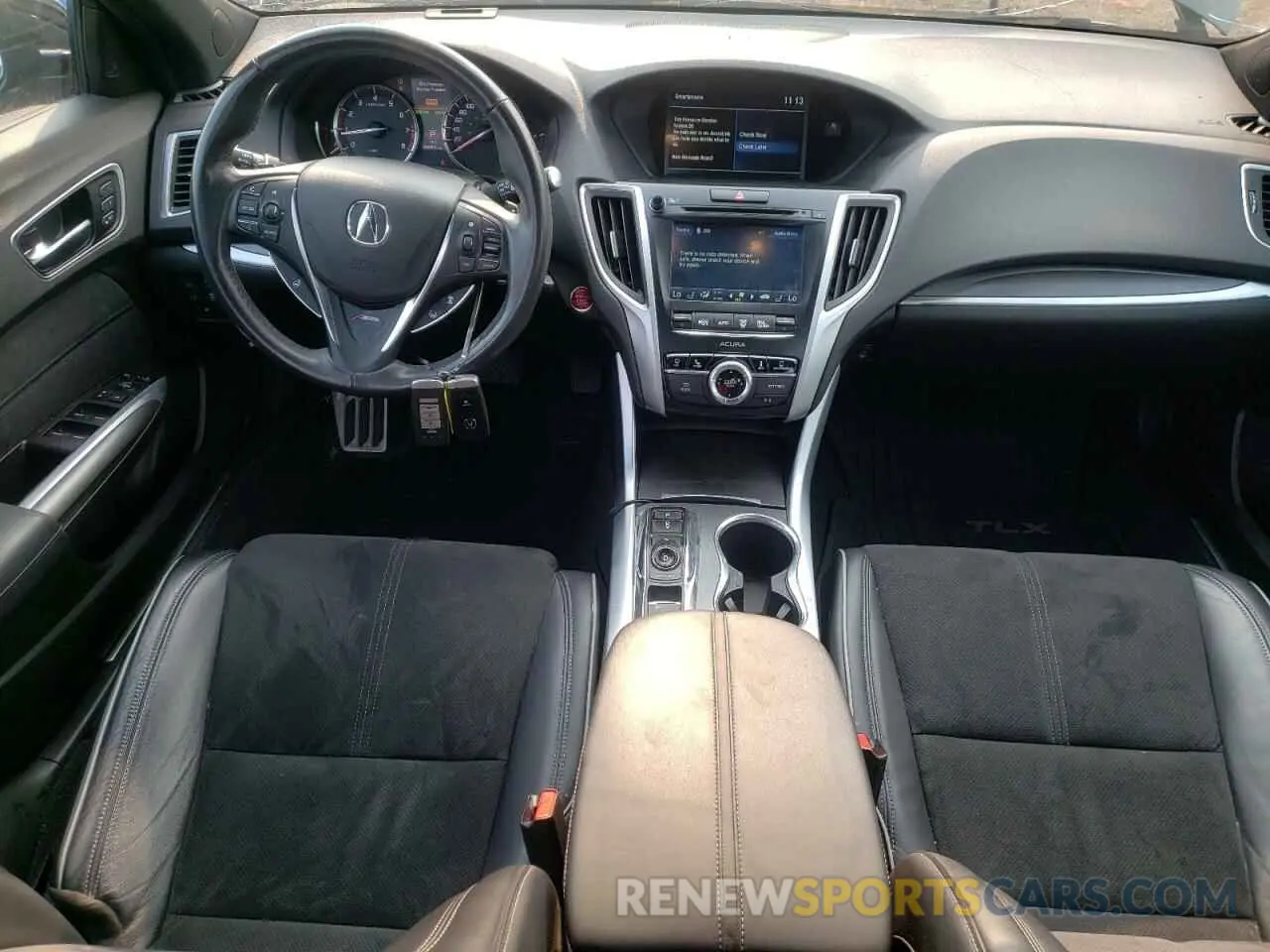 8 Photograph of a damaged car 19UUB3F64KA801957 ACURA TLX 2019