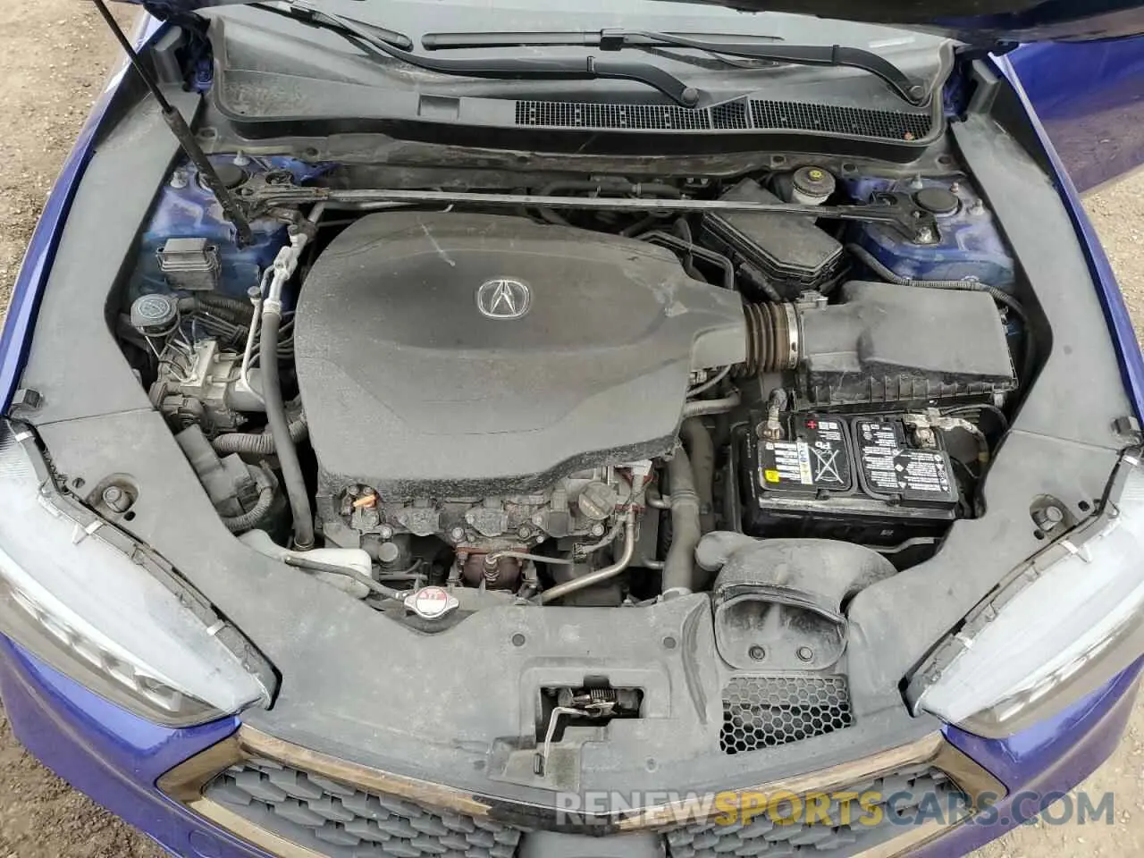 11 Photograph of a damaged car 19UUB3F65KA800333 ACURA TLX 2019