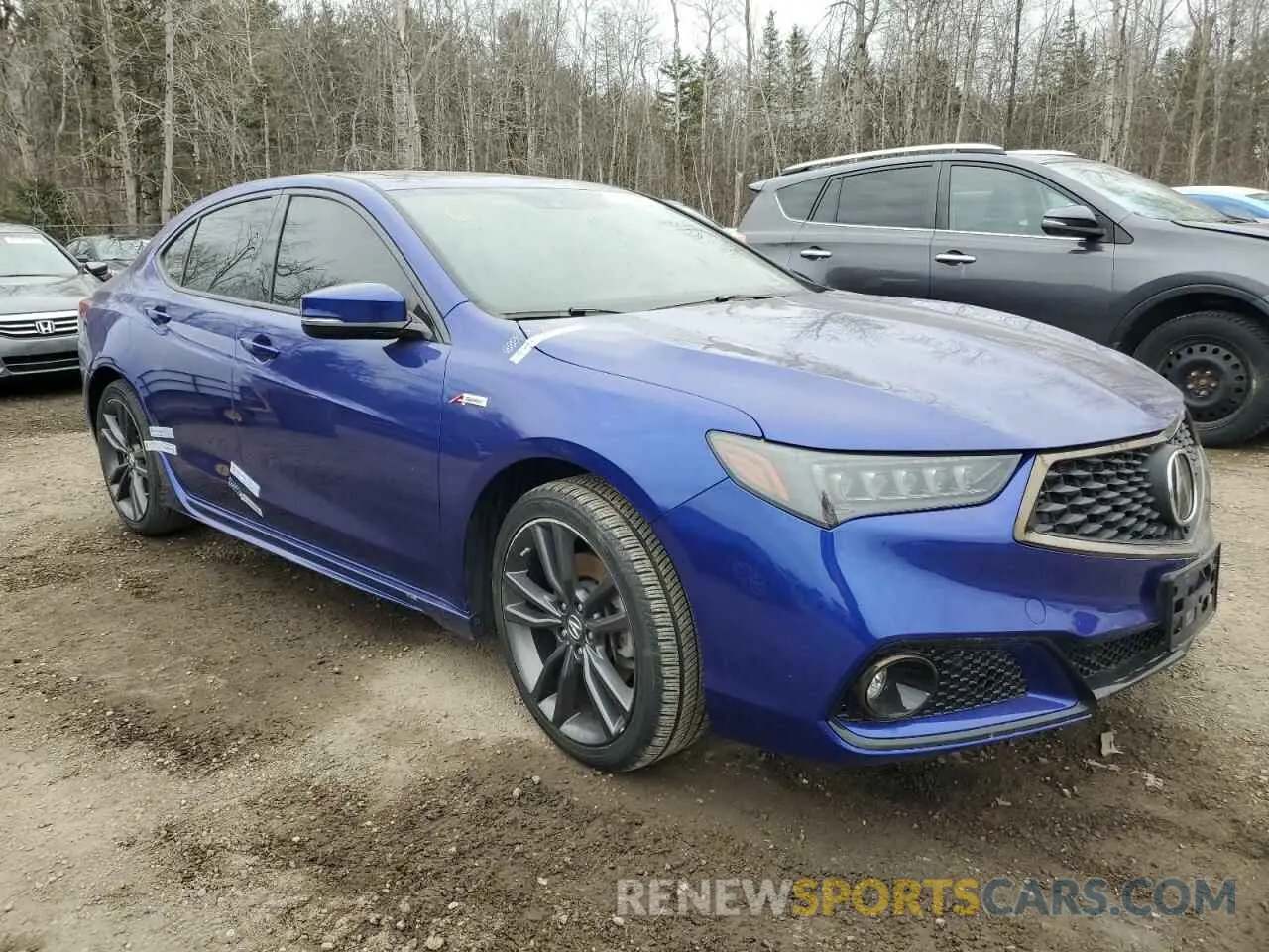 4 Photograph of a damaged car 19UUB3F65KA800333 ACURA TLX 2019
